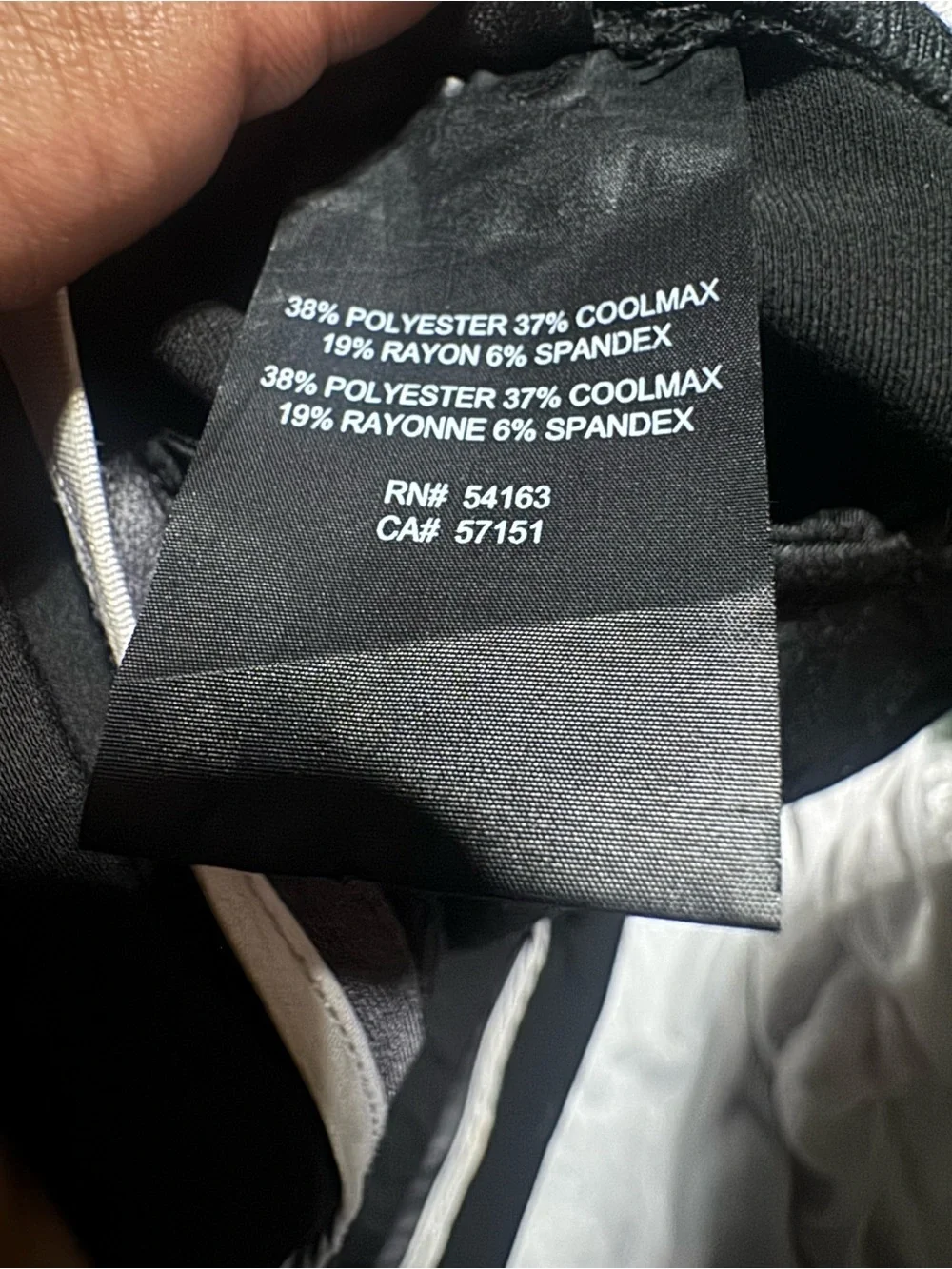 Karl Lagerfeld Black Joggers with Zip Pockets and Striped Cuffs